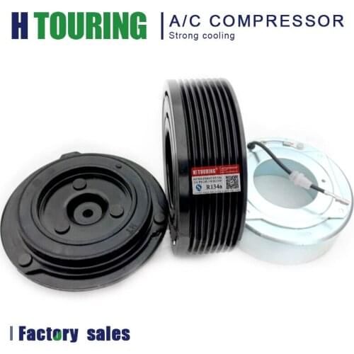 CSE717 Car AC Compressor Clutch For BMW X6 3.0L 2008 2009 2010 2011 740i 740Li 64529205096 64526983398 64529185147 64529195974