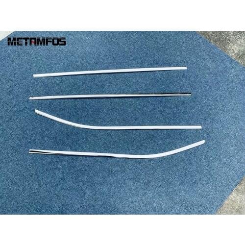 For Mitsubishi ekx 2020 Lower Window Frame Strip Moulding Trim Decoration Sticker Stainless Steel Accessories Car Styling