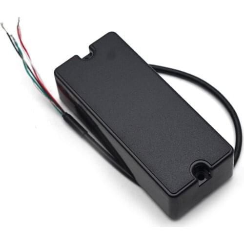 Sealed Soapbar 2 Hole Bass Guitar Pickup 4 String Double Coil Humbucker Pickup 89*37.5mm Ceramic Magnet Bass Guitar Accessories