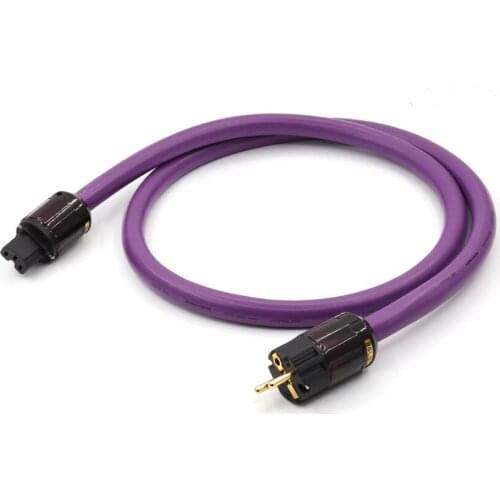 Hifi Audio Alpha PS-9 Audiophile Power Cord with P-079E/C-079 EU power plug cable