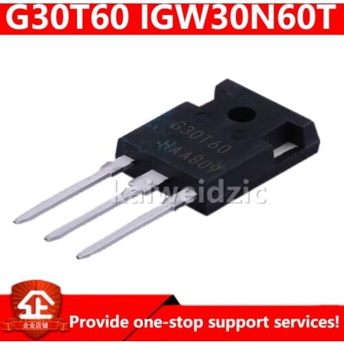 Kaiweikdic New imported original IGW30N60T G30T60 TO-247 30A/600V MOS FET/IGBT power transistor/switching power transistor