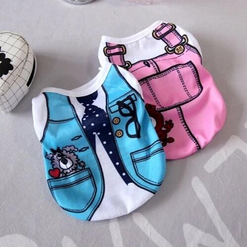 Cool Dog Vest Summer Pet Dog Clothes For Dogs Cat Vest Shirt Puppy Clothing For Dogs Costume Samll Medium Dog Clothes Chihuahua