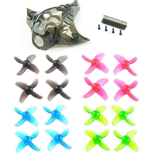 Mobula7 40mm 4-Paddle PC Propellers Props 1.0mm Hole CW CCW + Mobula 7 Camera Cover Adjustable Canopy Camera Shell Accessory
