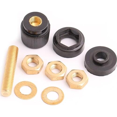 Copper Post M8 8MM Copper Posts Terminal Binding Post Blocks Power Supply Terminals Welding Machine Inverter Post Connector