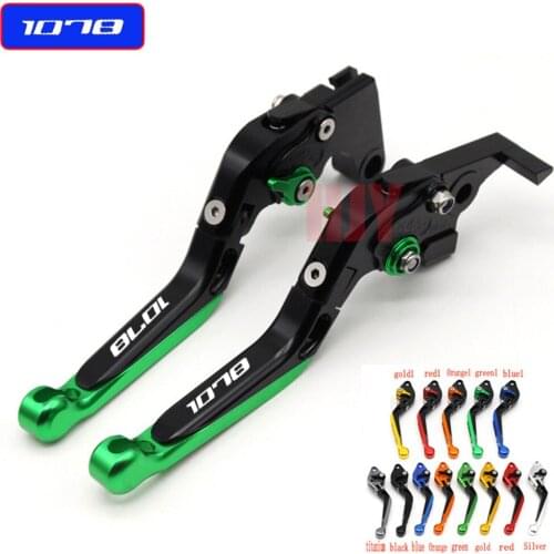 Motorcycle Folding Extendable CNC Moto Adjustable Clutch Brake Levers For MV AGUSTA BRUTALE 1078 RR BRUTALE 1078RR 2008-2012