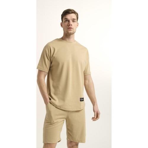 Jeff Retro Men 'S Shorts Tshirt Tracksuit Set
