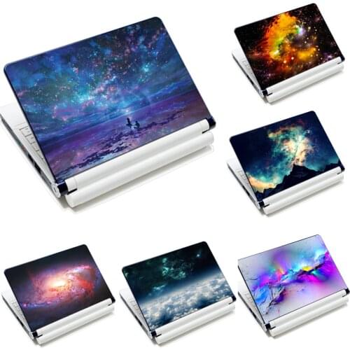 Netbook Laptop Skin Sticker Reusable Protector Cover Star Designs Art Decal For 11.6" 12.1" 13.3" 14" 15.4" 15.6" HP Dell Lenovo