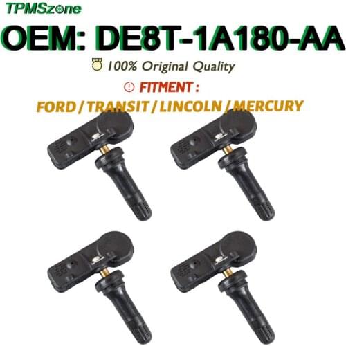 Genuine Car TPMS DE8T-1A180-AA Tire Pressure Monitoring System FOR Ford Focus Motorcraft Tire Air Pressure Monitor Sensor