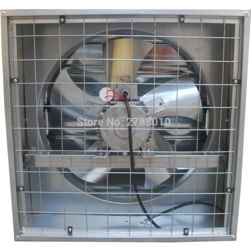 220V Industrial Ventilator Exhaust Fan 200W Farm Air Extractor 220V/380V Copper Wire Motor Air blower Supply Ventilation FB-380