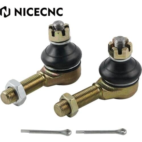 NICECNC Tierod Ball Joint Tie Rod Ends Kit For Yamaha Raptor 700 700R YFM700R 2006-2020 YFM700 2013-2020 Grizzly 550 YFM 550F