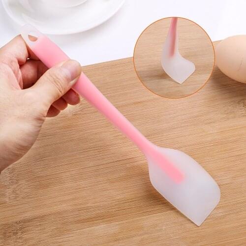 Mixing Batter Scraper Baking Pastry Tools Silicone Pastry Spatula Cake Cream Butter Spatula Butter Mixer Cake Brush
