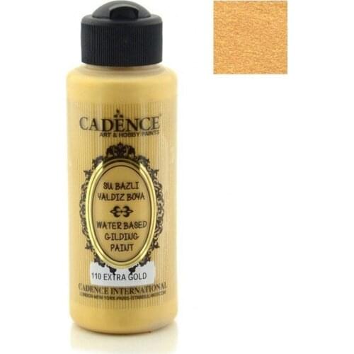 Cadence Yaldzlı Paint 110-Extra Gold 120ml