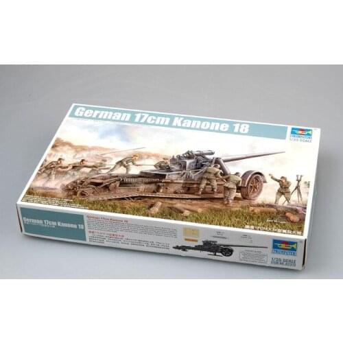 Trumpeter 1/35 02313 German 17cm Kanone 18