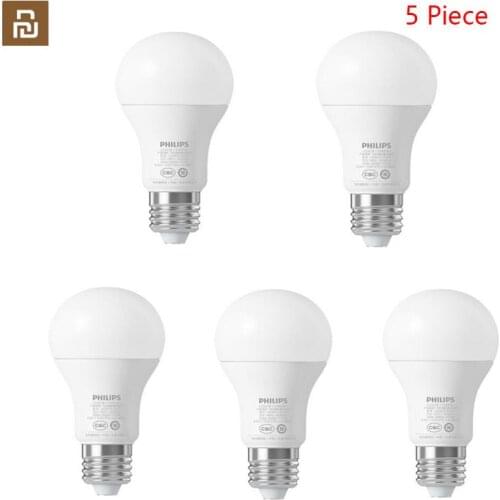 Youpin App White Color 3000k-5700k 6.5W 450lm 220-240V 50/60Hz LED E27 Bulb light APP WiFi Remote Group Control