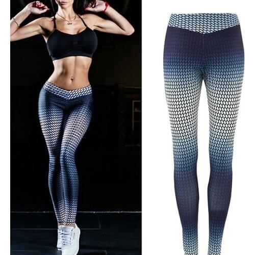 Women Anti-Cellulite Compression Slim Leggings Gym Running Yoga Sport Pants SAL99