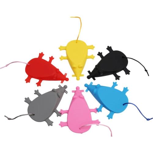 1PCS Cute Cartoon Mouse Shape Door stopper Silicon Doorstop safety for baby home decoration 6 Colors 971169
