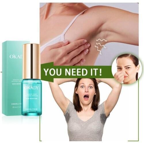 20ml Body Odor Sweat Deodor Spray Lasting Aroma Antiperspirant Control Excessive Body Sweating Underarm Feet TSLM1