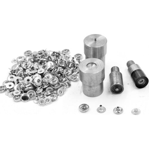 50 sets/lot.8mm Button. rivet. Metal buckle combination.Clothing & Accessories. Sewing repair.Metal buttons. Metal snapT8 T5 T3