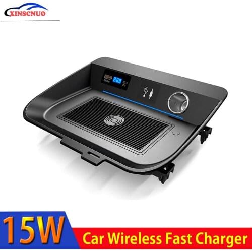 Car Accessories Vehicle Wireless Charger For Toyota RAV4 2020 Fast Charger Module Wireless Onboard Car Charging Pad