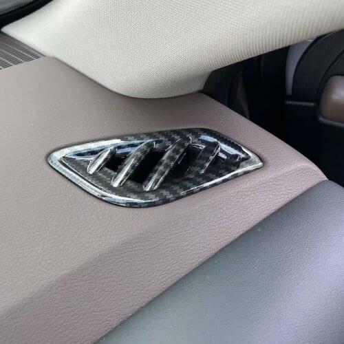 For Nissan Rogue X-Trail T33 2022 2023 Car Accessories Side Dashboard Frame Air Conditioning Vent Outlet Cover Trim Sticker