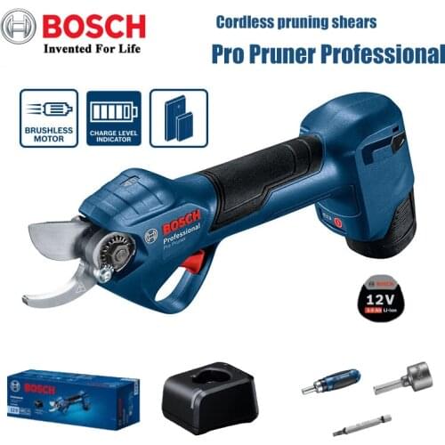 Bosch Pro Pruner Cordless Pruning Shears 12V Electric Pruning Shears Brushless Electric Cutting Scissors Bosch Garden Power Tool