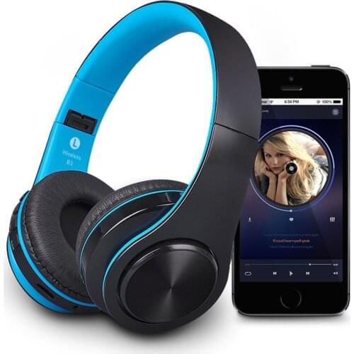 Wireless Headphones Hoofdtelefoon Intelligent noise reduction Support TF Card Bluetooth Headset Earphone For PC mobile phone Mp3