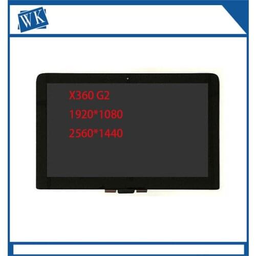 13.3" QHD FHD LCD Touch Screen Digitizer Display Assembly For HP Spectre Pro X360 G2