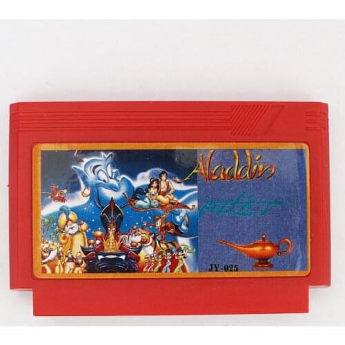 Aladdin 60 Pin Game Card For 8 Bit Subor Game Player