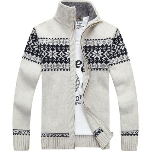 KK LUFAINA Mens Wool Cardigans