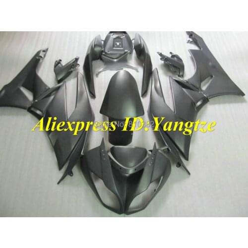 Injection mold Fairing kit for KAWASAKI Ninja ZX6R 09 10 ZX6R 636 2009 2010 All matte black ABS Fairings set +gifts SD36