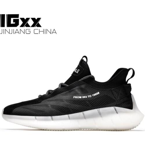 IGxx Sneakers For Men Shoes Men 350 TPU Buffer Outdoor Mesh Athletic Breathable Male Basketball Lace up Shoes V2 Running Tenis