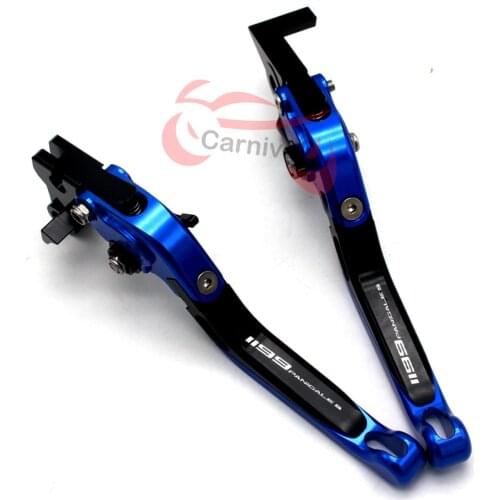 Laser logo red and titanium CNC motorcycle brake clutch levers forDucati 1199 panimale / S / Tricolor 2012 2013 2014 2015