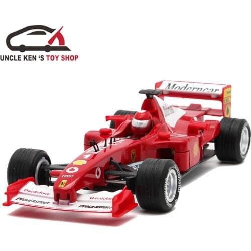 Diecast Formula Model Cars, 17cm FI Metal Souvenir toys, Kids Alloy Gift With Package/Pull Back Function/Sound/Light