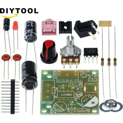 LM386 Super Mini Power Amplifier Board 3V-12V DIY Kit Super High Quality