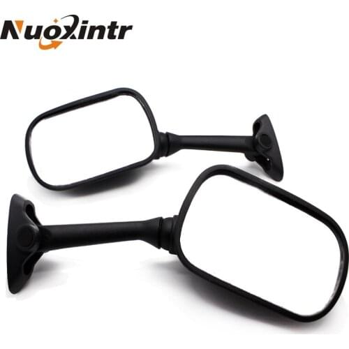 Nuoxintr Motorcycle Mirrors Left & Right Motorcycle Side Rear view Mirrors For Suzuki Bandit GSF650S GSXR10 GSF650 GSF1200