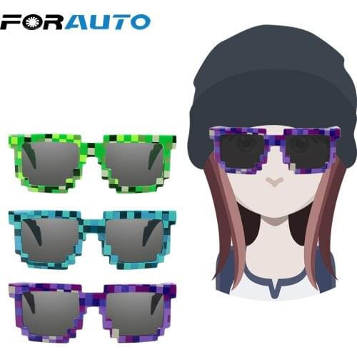 Mosaic Vintage Eyewear For Outdoor Sports Motocycle Sunglasses Motocross Bike Racing Glasses Pixelated Sunglasses UV Protection