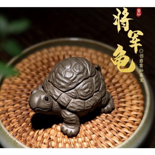 Sand tea pot of tea fragrant pet accessories play its mud turtle tea pet turtle furnishing articles can be a general