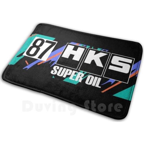 Hks R32 Gt - R Mat Rug Carpet Anti-Slip Floor Mats Bedroom Gtr Hks Jdm Jgtc Race Car Car Nissan Skyline Touring Car Group A