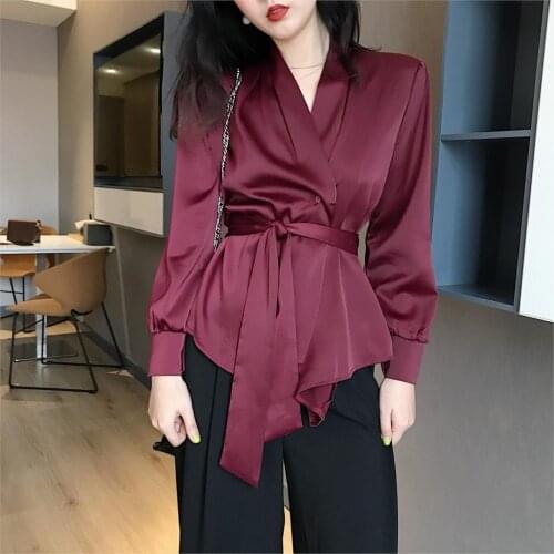 SexeMara Satin Blouses