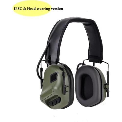 Tactical Headsets Gen 5 Military Standard Shooting Earmuff Use Noise Reducti-on Headset for IPSC & Head wearing version