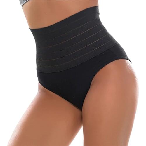 Womens High Waist Shaping Panties Breathable Body Shaper Slim Tummy Underwear Seamless Panties For Female Shapewear New Fashion