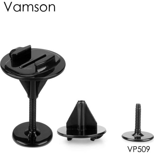 Vamson for Gopro 7 6 5 4 Surfboard Fixed Bracket Body board Mount Set For Gopro Acessories+ for Xiaomi for Yi Camera VP509