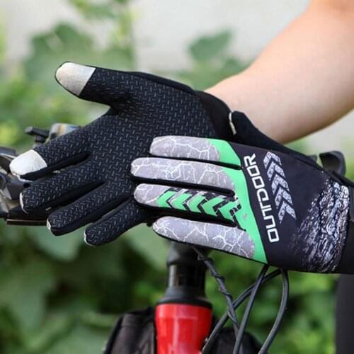 MTB Bike Gloves Bicycle Cycling Glove High Temperature Resistance Mountain Bike Warm Non-slip Sunscreen Outdoor Riding Gloves