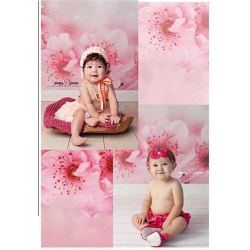 VinylBDS Children Photography Backdrop Photo Background Newborn Pink Peach A Symbol Of Good Luck Sunshine For Baby Photo Studio