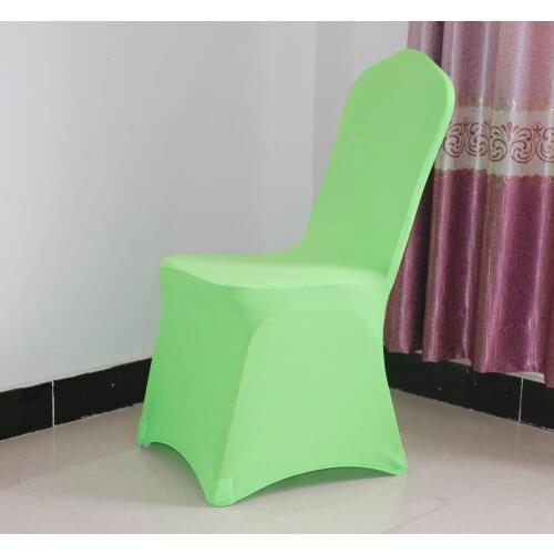 High Quality 50pcs Apple green Spandex/Lyra Chair Cover Sashes For Wedding&Party&Hotel&Banquet&Home Decoration