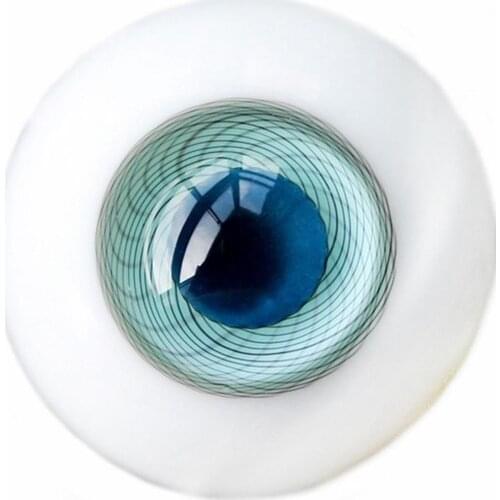 [wamami] 14mm Blue Glass Eyes Eyeball BJD Doll Dollfie Reborn Making Crafts