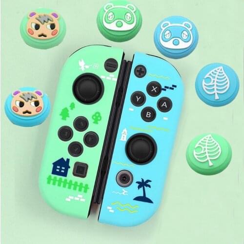 Thumb Stick Grip Cap Joystick Protective Cover Protector Skin For Switch NS Joy-Con Nintend Joycon Controller Silicone Soft Case