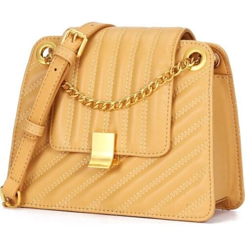 Organ Bag Soft Genuine Leather Shoulder Bag Brand Design Casual Women Purses and Handbag Bags for Women