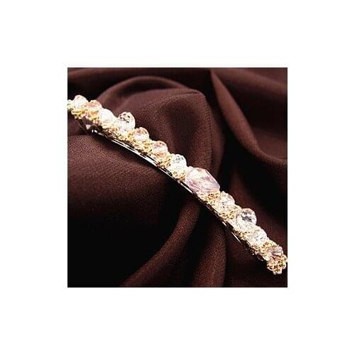 1 PC 2018 NEW Women Colorful super flash card irregular Crystal Metal Hairband Lady Girls Bling Headband Jewelry Hair Accessorie