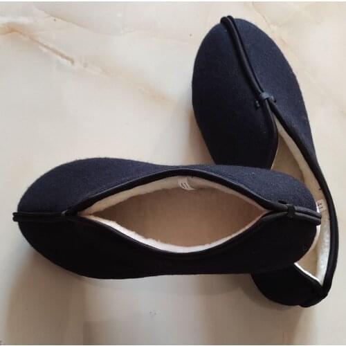 Unisex EU35~EU48 winter warm shaolin monk kung fu shoes buddha zen lay sneakers multi-layer cotton shoes soles